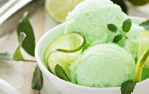 Lime-Sorbet