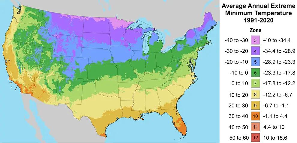 Plant Growing Zones