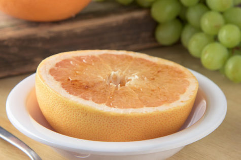 White Grapefruit is a Healthy Snack