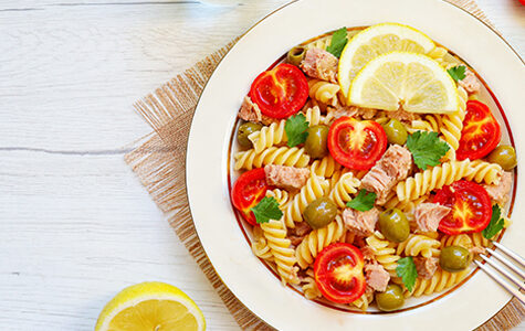 Italian,Traditional,Dish"pasta,Fredda,Con,Il,Tonno",pasta,With,Canned,Tuna