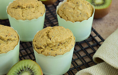 kiwi muffins