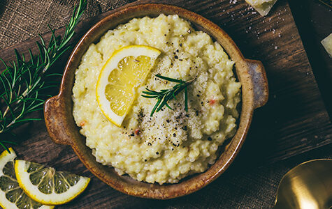 lemon risotto recipe