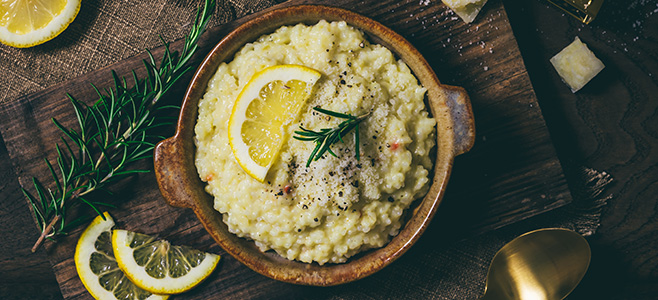 lemon risotto recipe